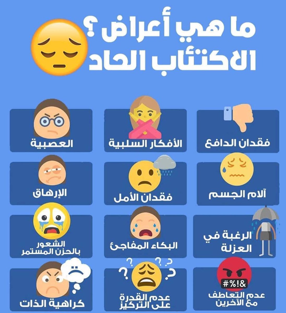 اعراض الاكتئاب 5515