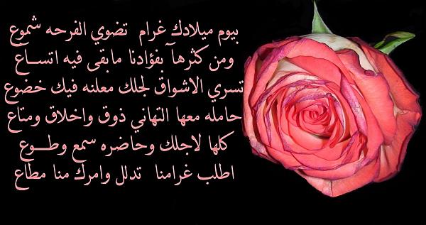 شعر عيد ميلاد حبيبي 3391 5