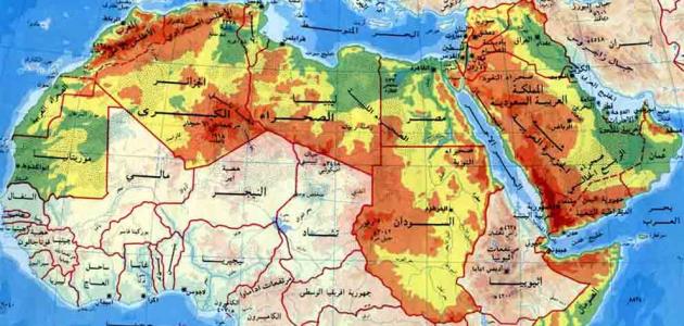 بحث عن الوطن العربي , اهم واقوى الاشياء المهمة هو الوطن العربى