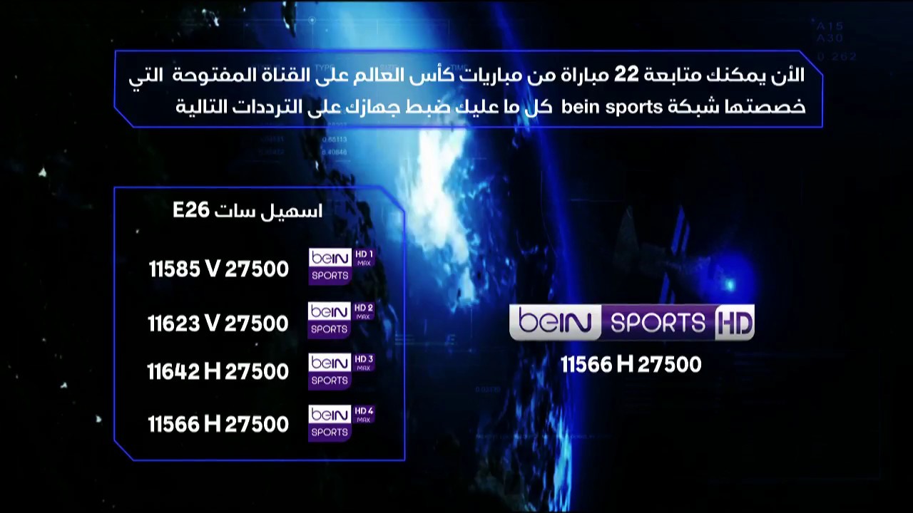 تردد قناة Sport 1585 2