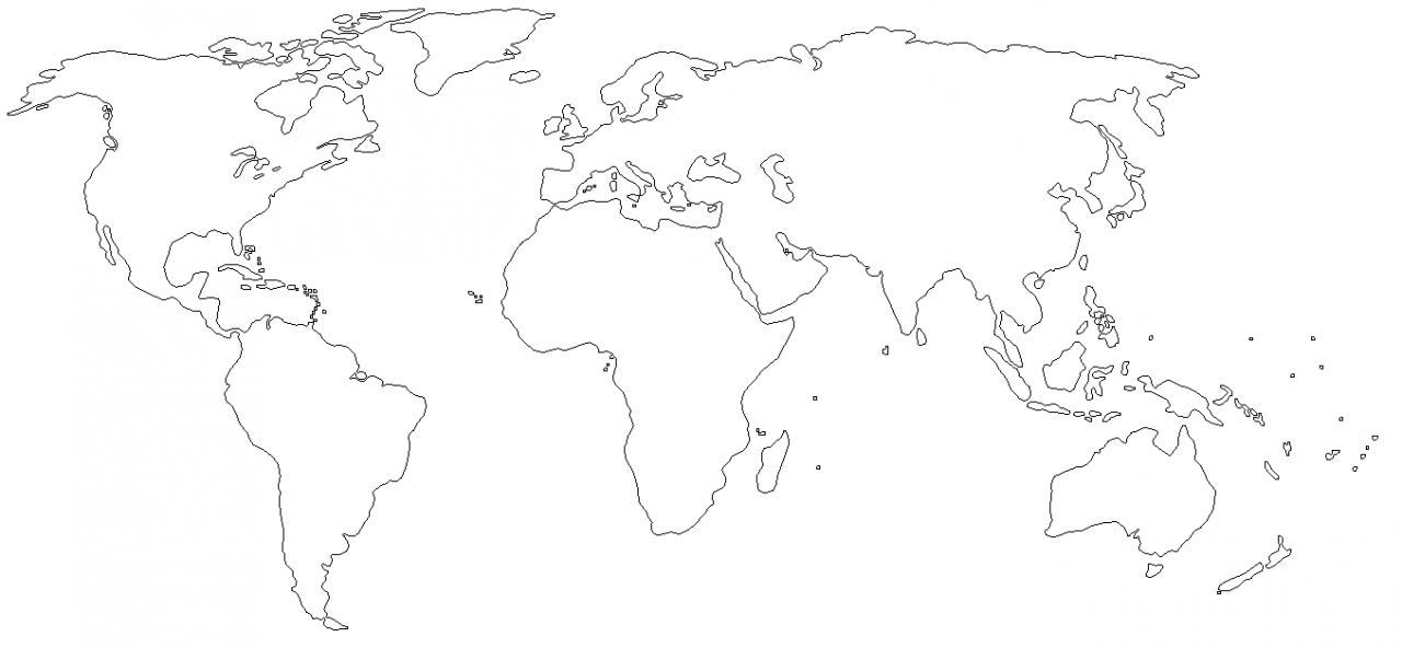 5717 1 خريطة العالم صماء - رسم الخرائط فارغة بدون كتابة البلدان ايمان عبد الرزاق
